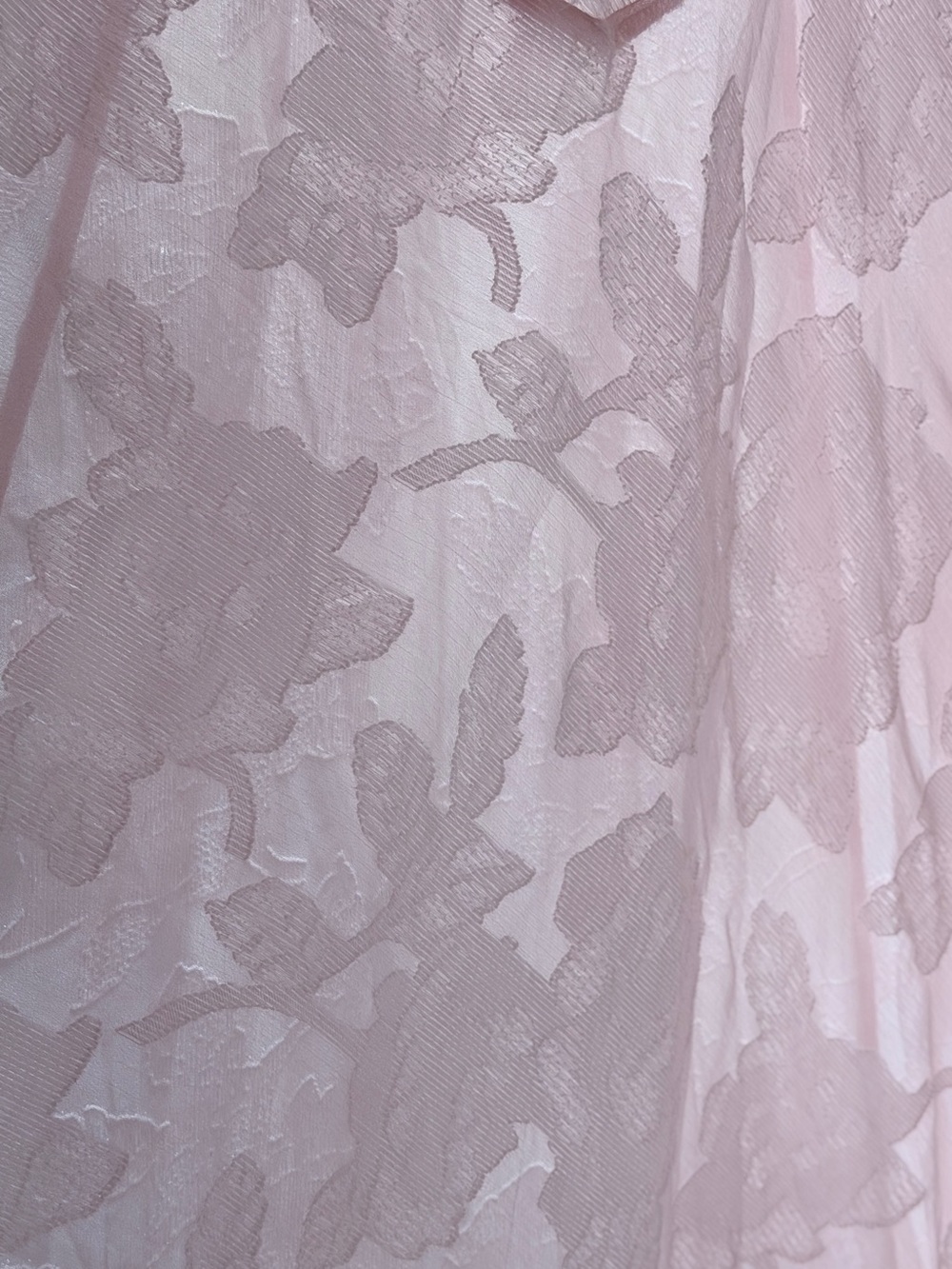 House of CB Blush Floral Lace Slip Gown - Picture 9 of 14